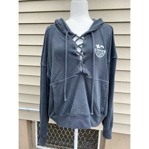 Free people movement sweatshirt with RUMBLE in front boxing Hoodie Size M.
